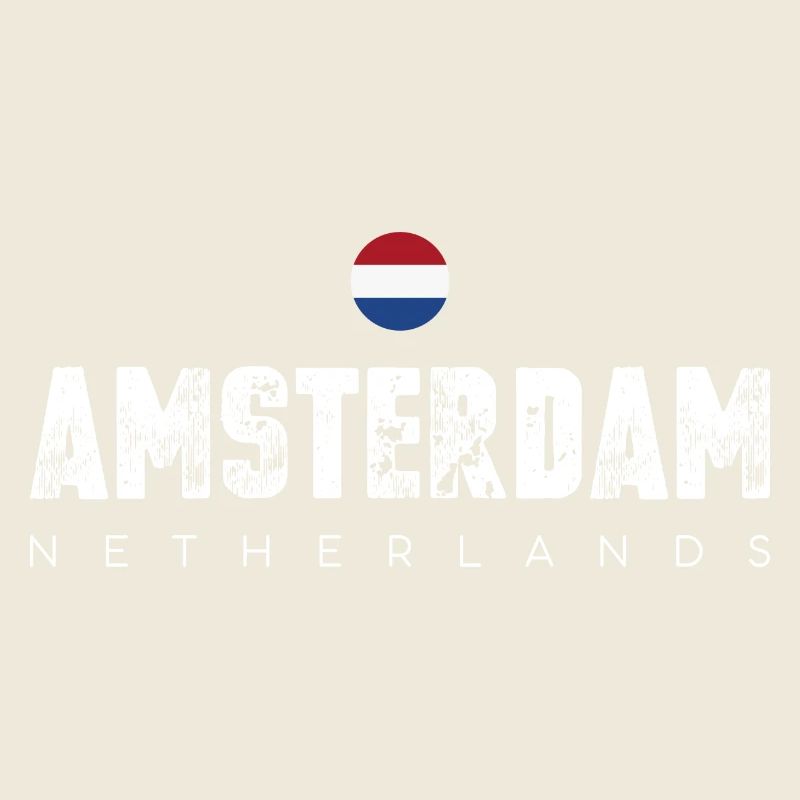 Amsterdam Bold Distressed Typografie