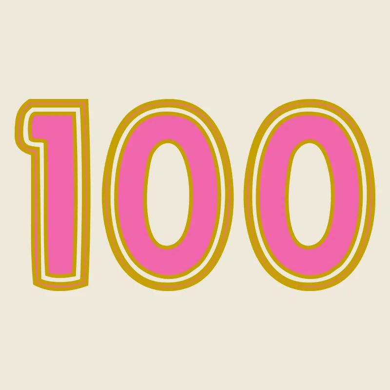 100. 100 ANS. 100e ANNIVERSAIRE. ANNIVERSAIRE 100