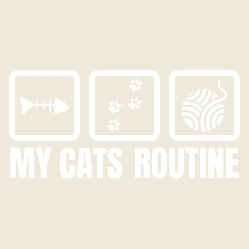 La routine de mon chat