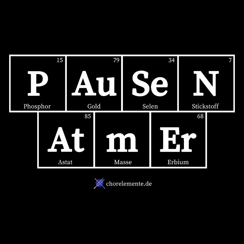 Pausen Atmer (dunkle Stoffe)