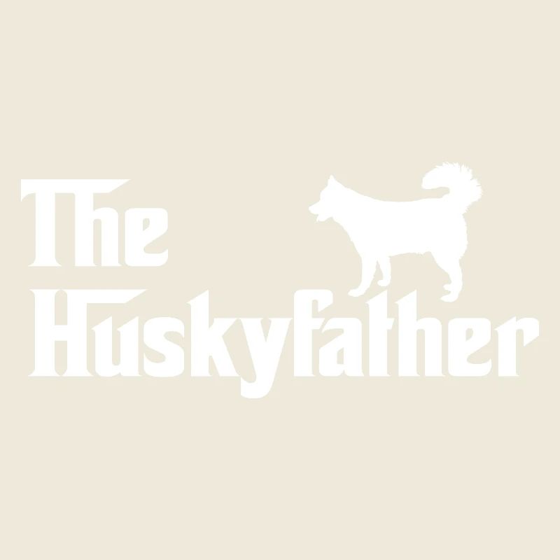 Husky Daddy T-Shirt Verspieltes Muttertagsdesign