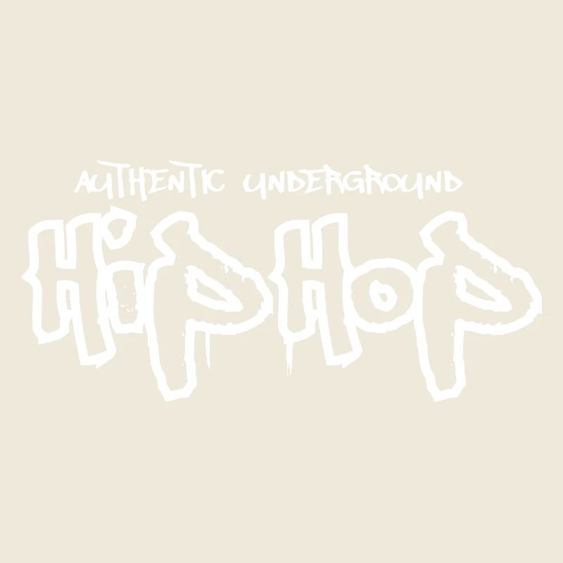 Authentische Underground-Hip-Hop-Graffiti