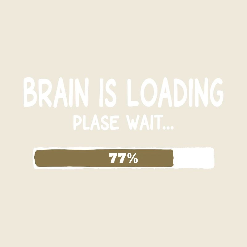 Loading the Brain – Loading Bar Humor