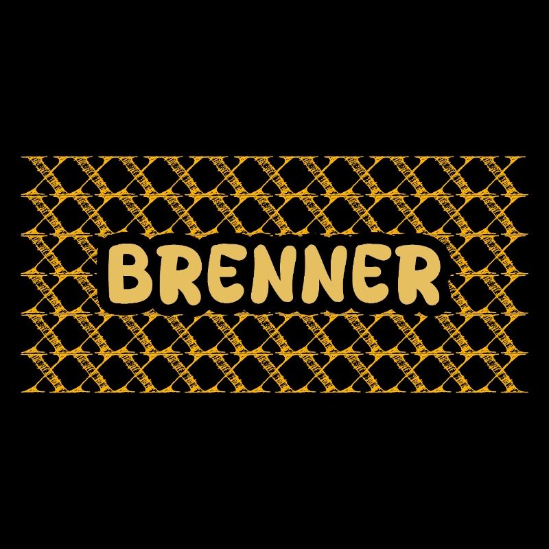 Brenner Gelb Netz Muster