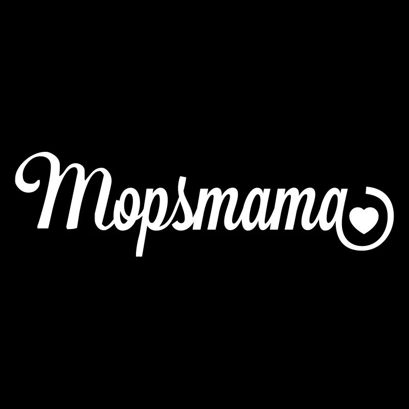 Mopsmama mit Herz