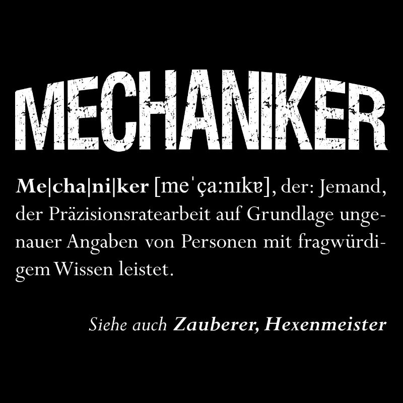 Mechaniker, auch Zauberer genannt