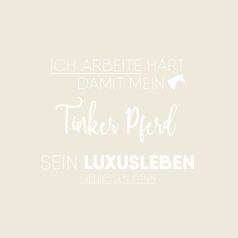 Tinker Pferd Geschenk