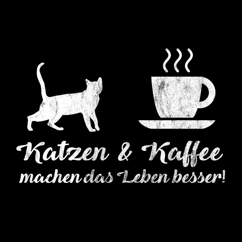 Katzen & Kaffee machen das Leben besser! | Katze
