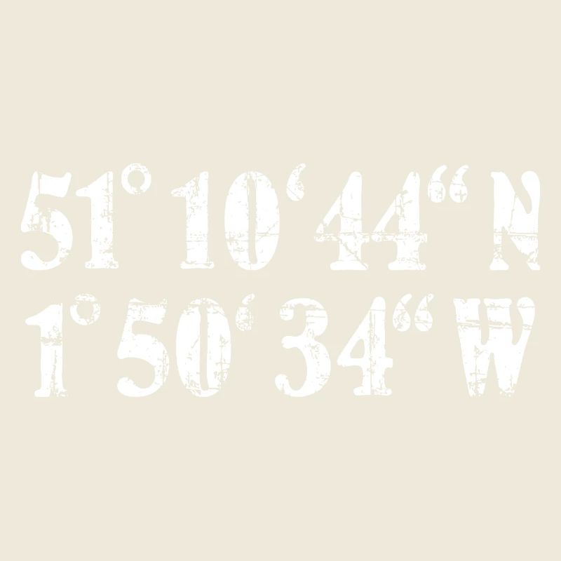 Stonehenge Coordinates Vintage White (EU)