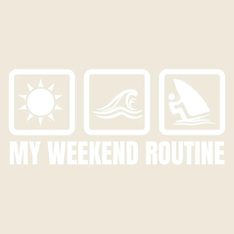 My weekend routine