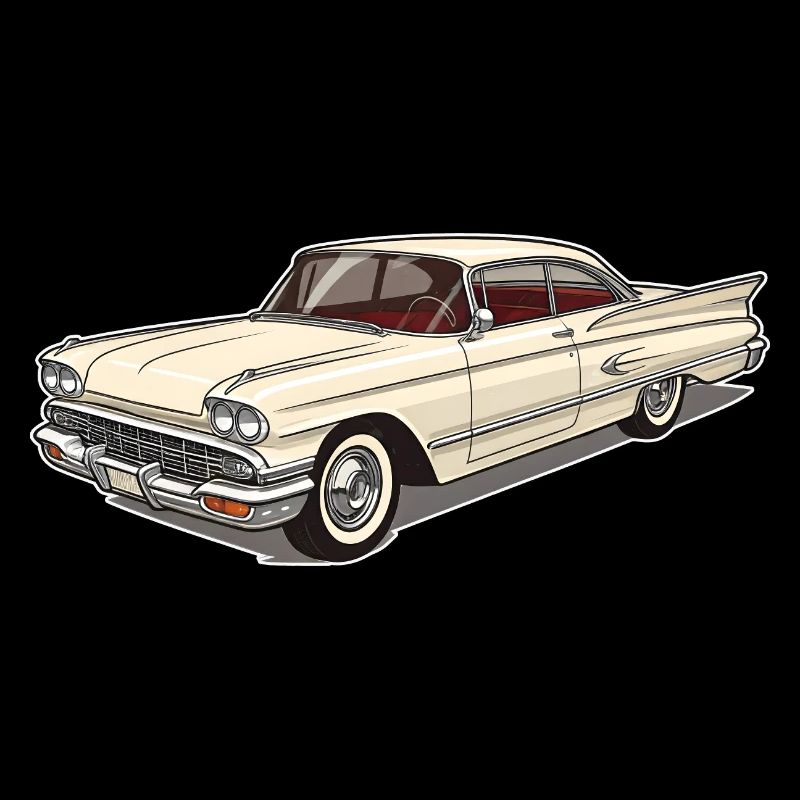 Classic Classic Car - Elegant Retro Car Design