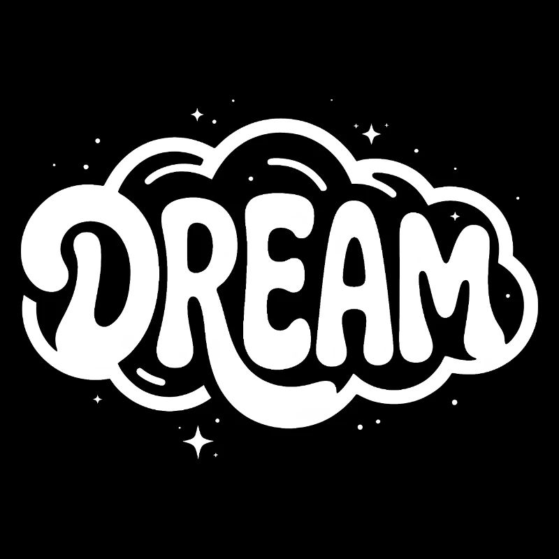 Dream - Logo cool et rêveur