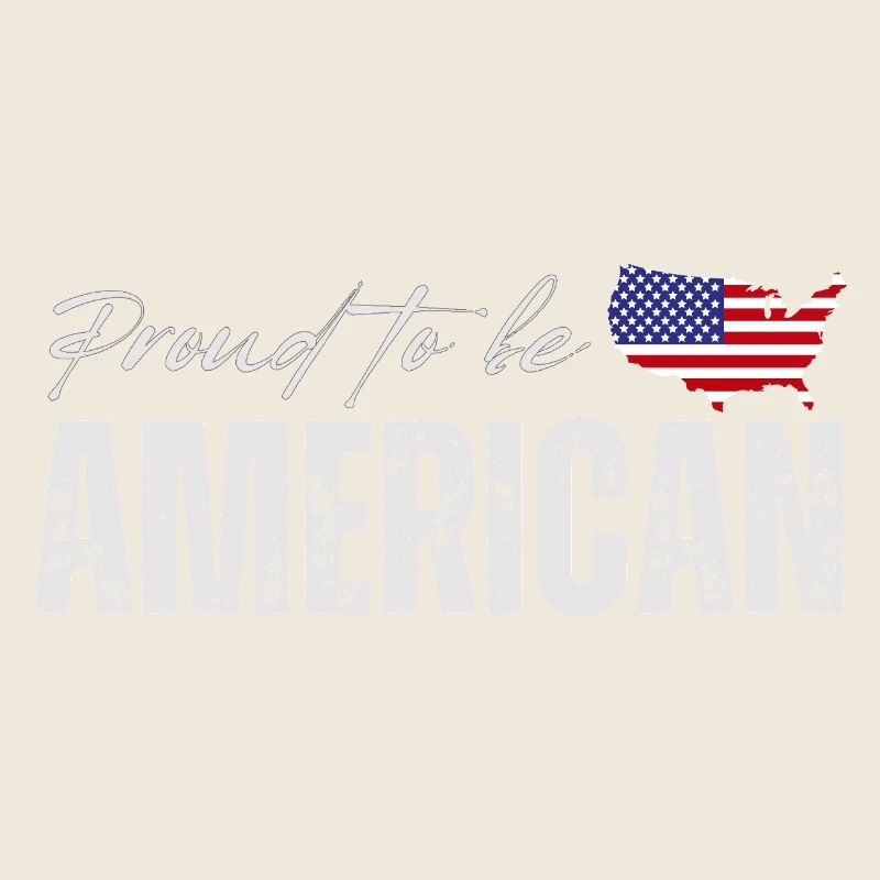 Stolzer Amerikaner, ich liebe Amerika