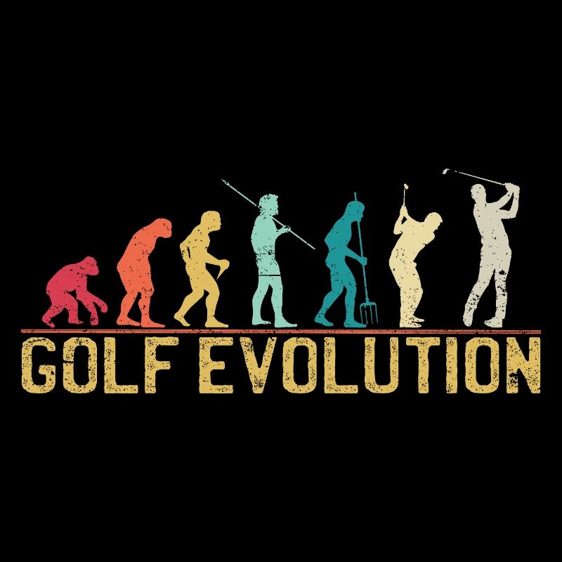 Golf Evolution Silhouette Design