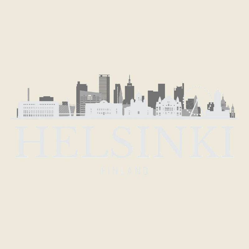 Helsinki Skyline, Helsinki Finland