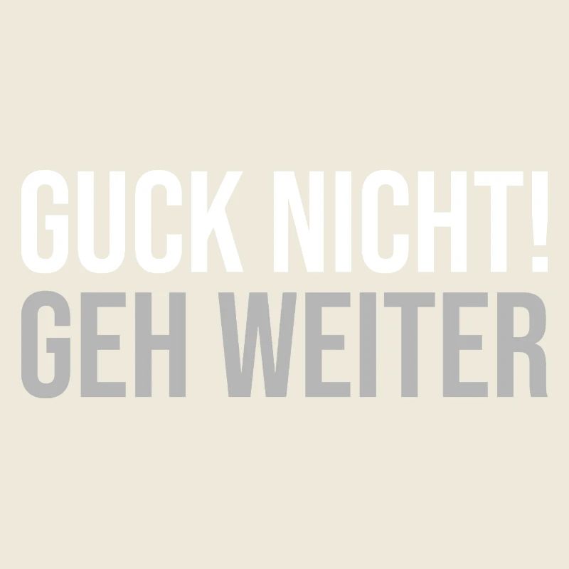 Ne regarde pas, vas-y