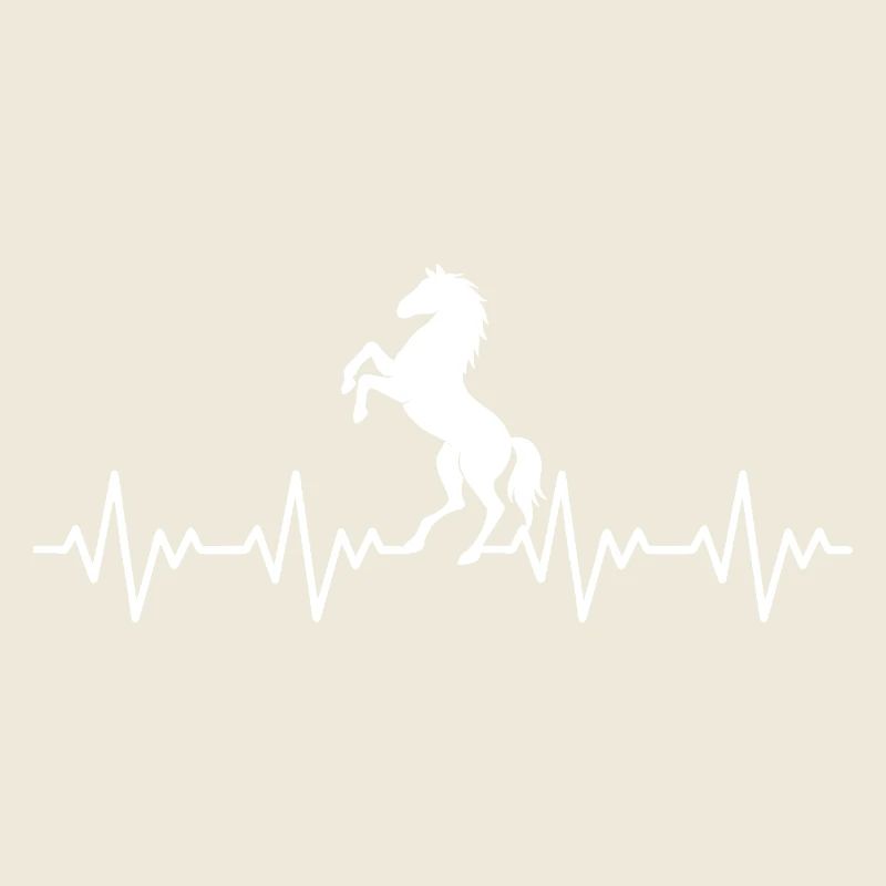 Cavalier équité, ECG Battement de cœur