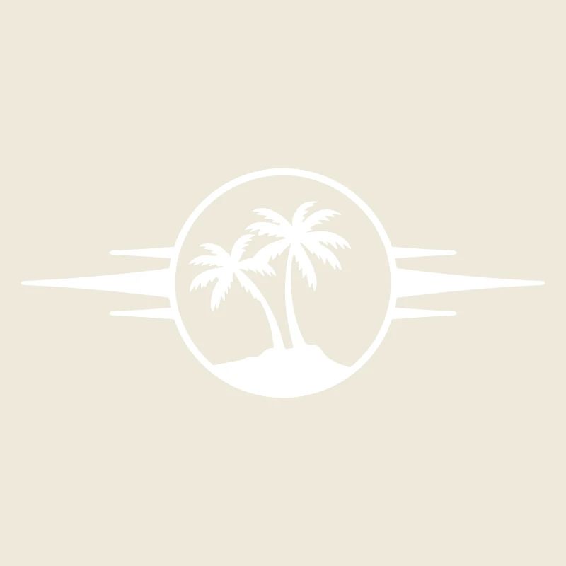 Icône du palmier de l’île
