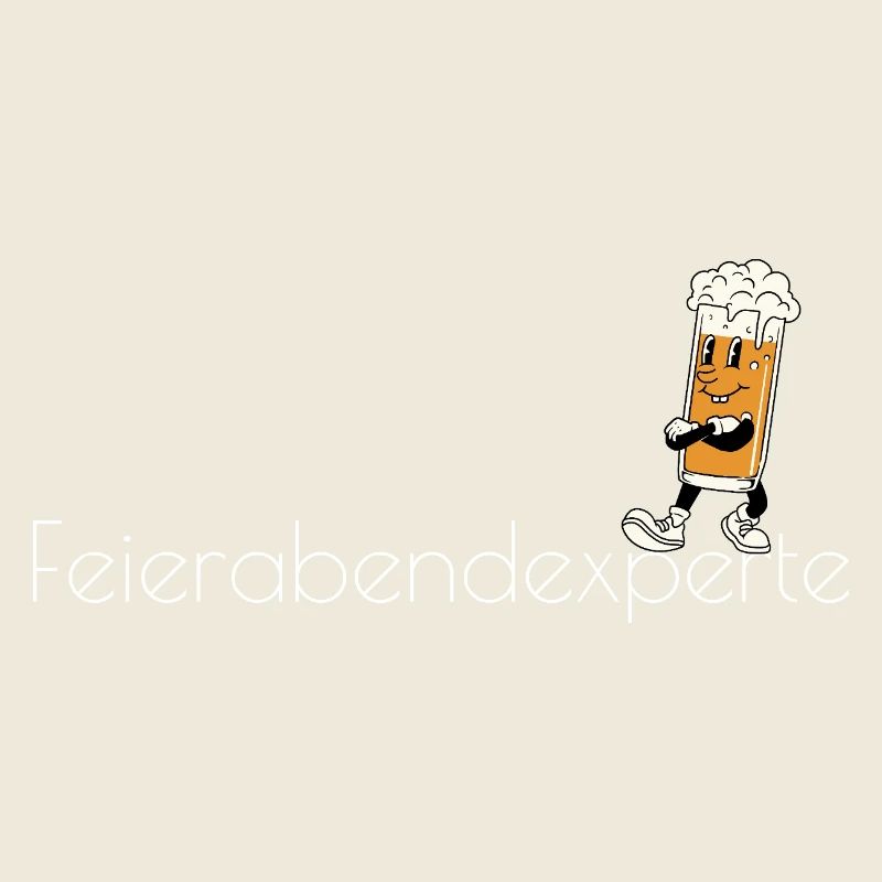 Feierabendexperte Bierheld Cartoon