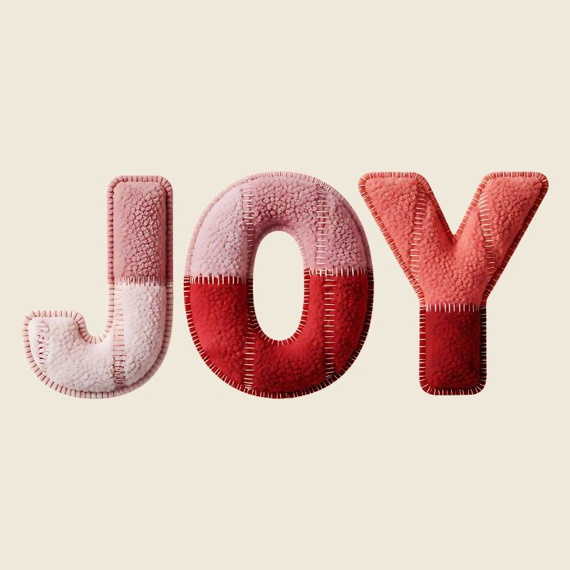 Patchwork Joy Joy and Happiness Design