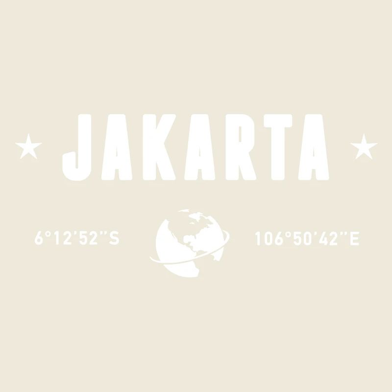 Jakarta Indonesia Coordinates Planet Earth