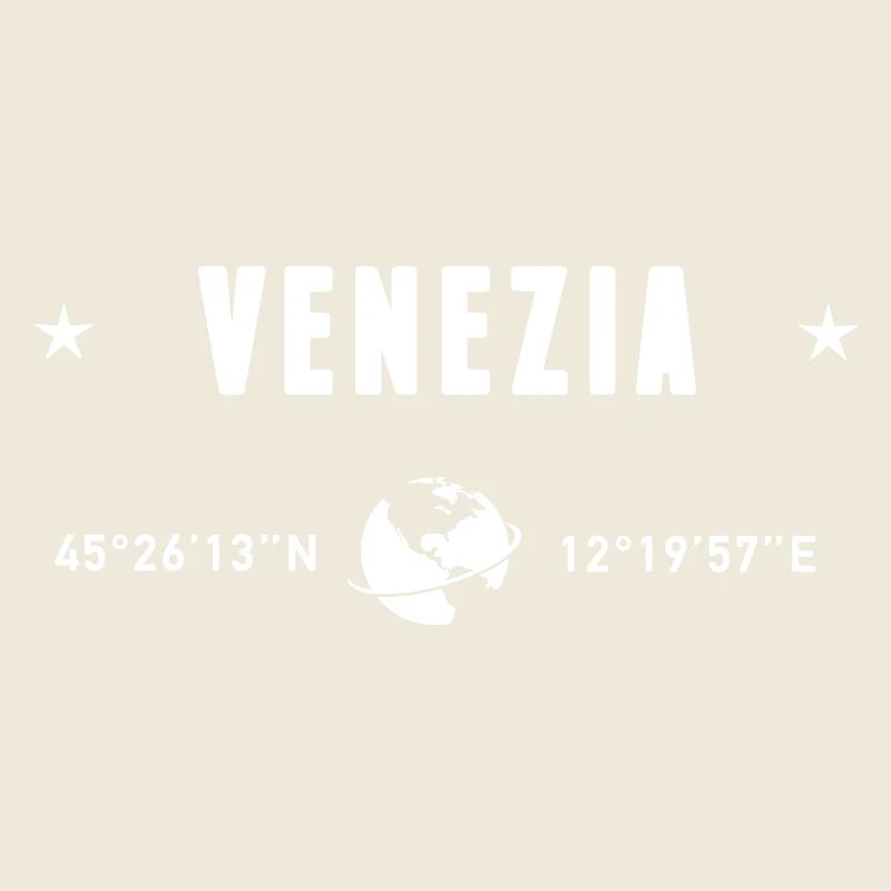 Venezia Italy Coordinates Gps Globe