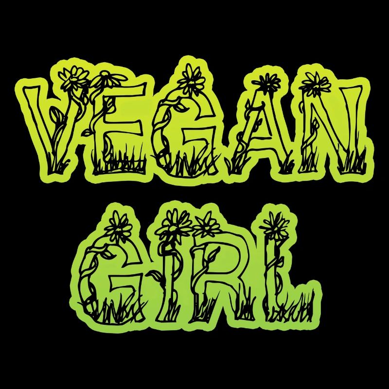 Veganes Mädchen