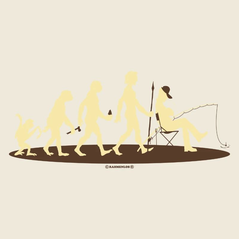 FUN - Evolution Angler - Geschenk - Bestseller