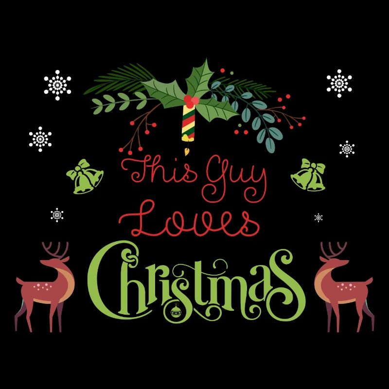 Noël Guy Amour de Noël cadeau de Noël