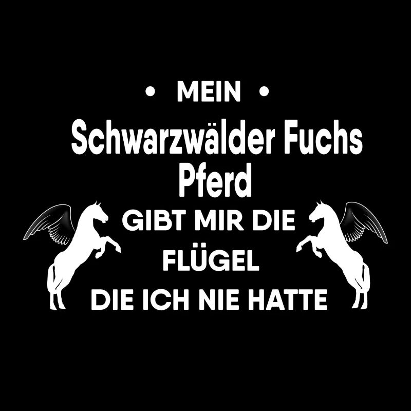 Schwarzwälder Fuchs Pferd Geschenk