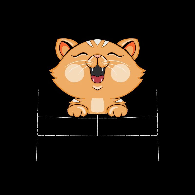 chaton aux joues