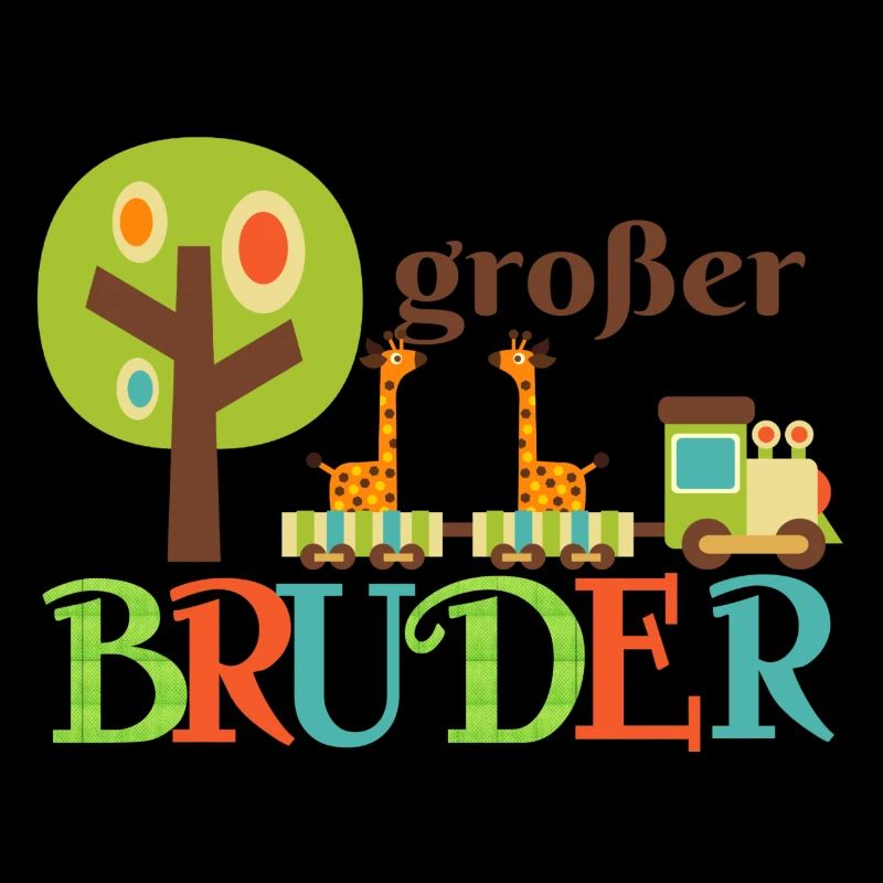 großer Bruder Giraffe