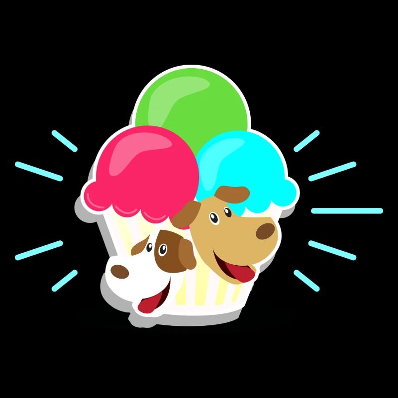 Eis und Hunde I Geschenk