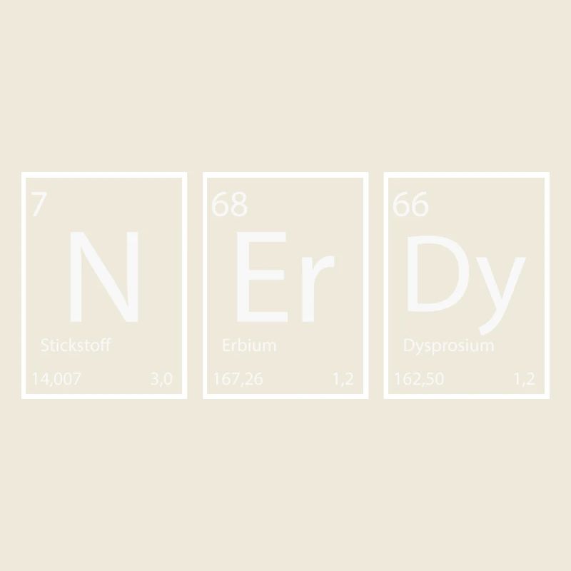 Nerdy Nerd Sayings Elements