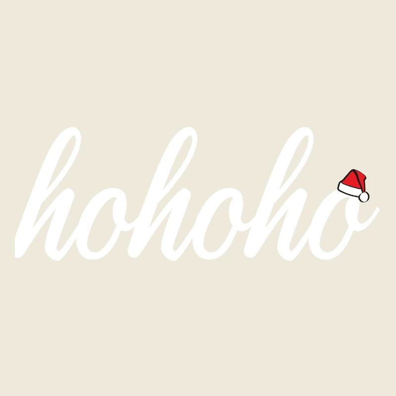 hohoho avec bonnet de Noel