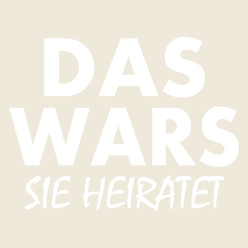 Das wars sie heiratet