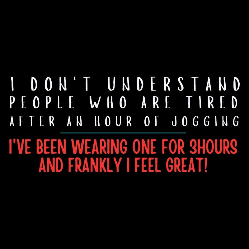 One Hour Jogging Quote Tee
