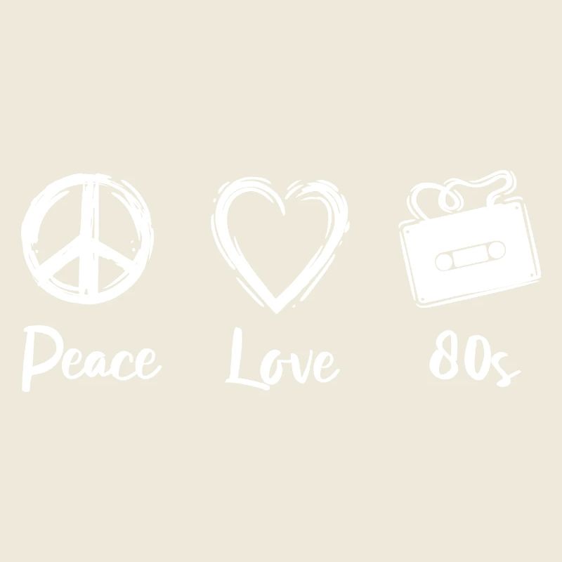 Peace Love 80s