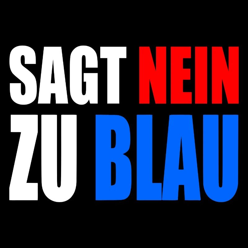 Say no to blue