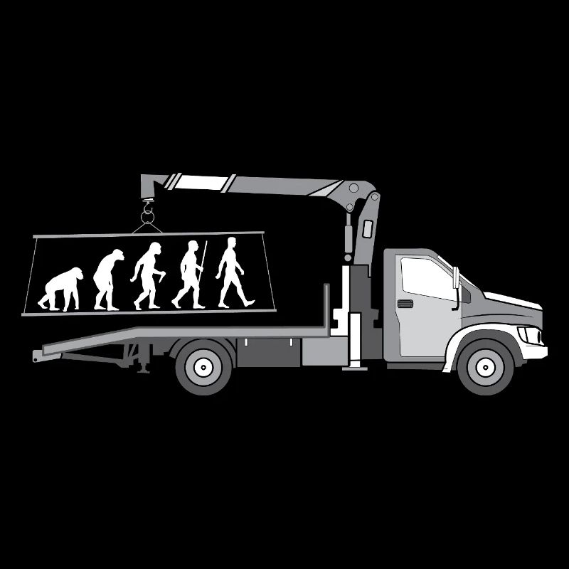 Dépanneuse Evolution Silhouette Minimaliste