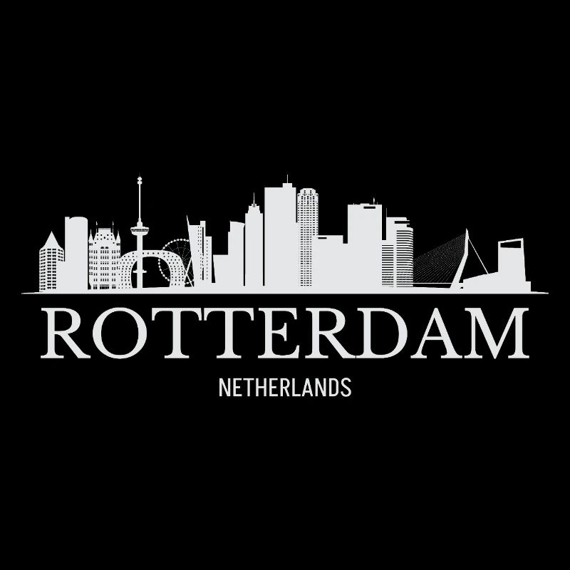 Rotterdam Skyline, Rotterdam Pays-Bas