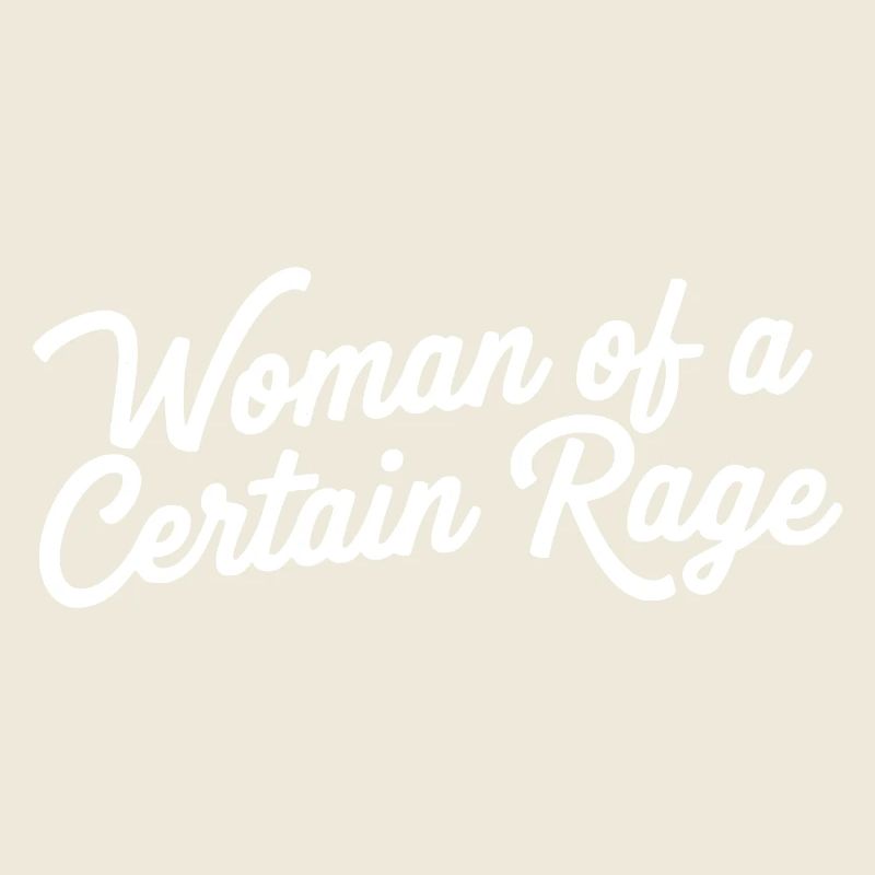 Femme d’une certaine rage Déclaration de design