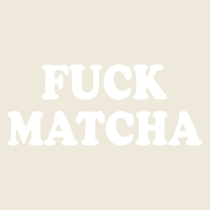 Merde au matcha