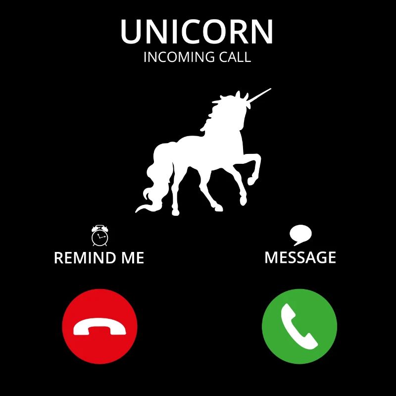 Call Mobile Anruf unicorn einhorn queen