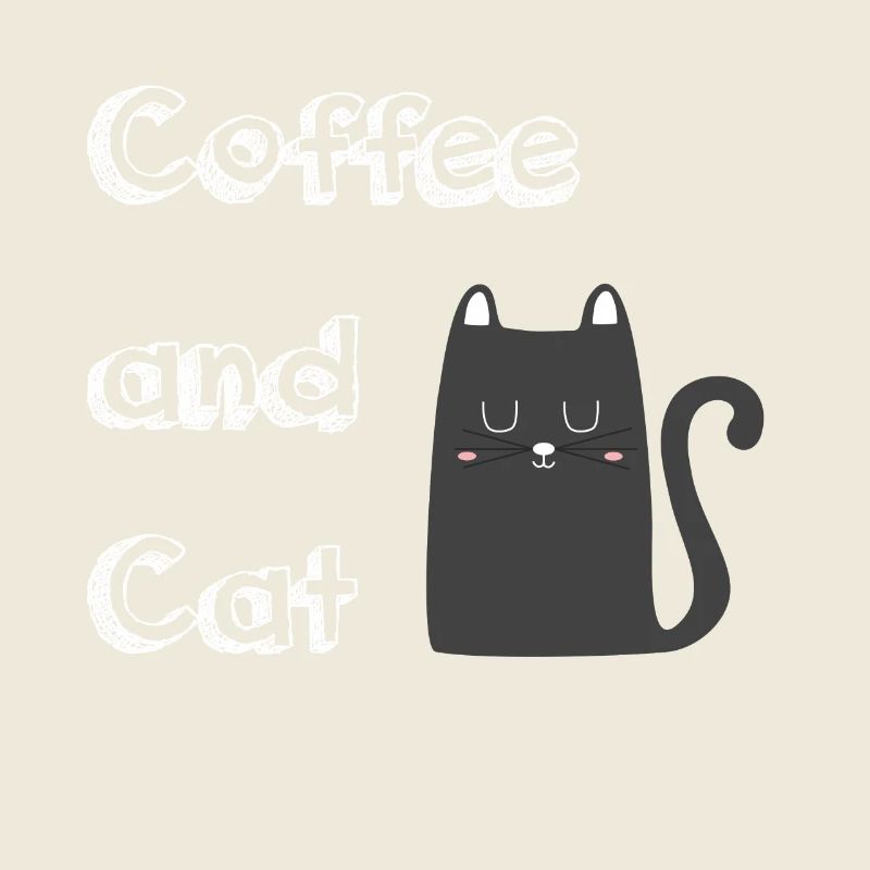 Coffee and cat