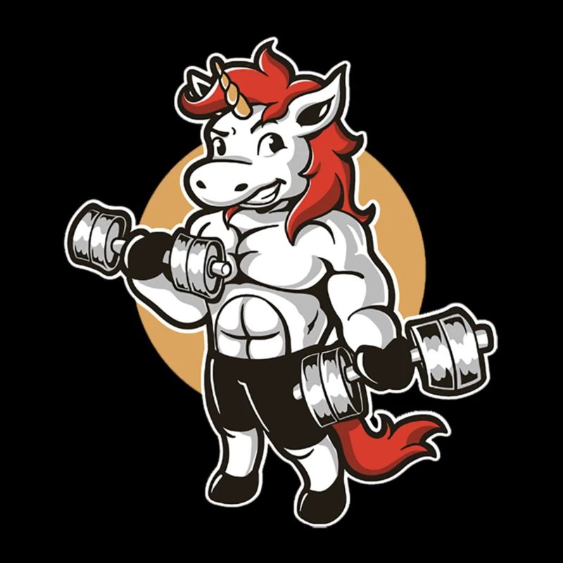 Unicorn Muscular Hanteln