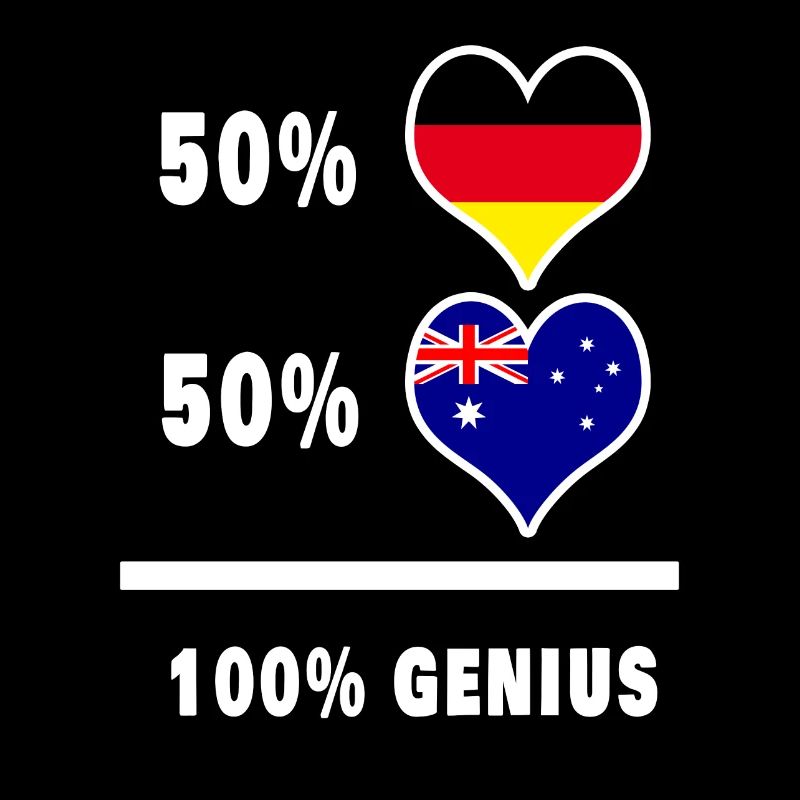 Deutschland und Australien Genial / Geschenk