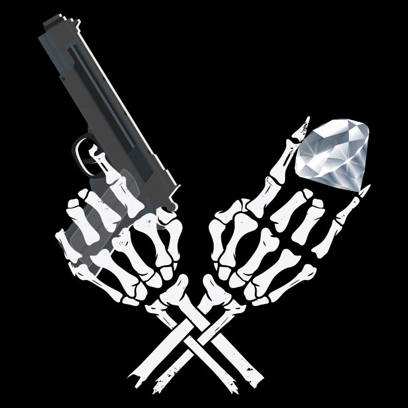 Squelette de gangster