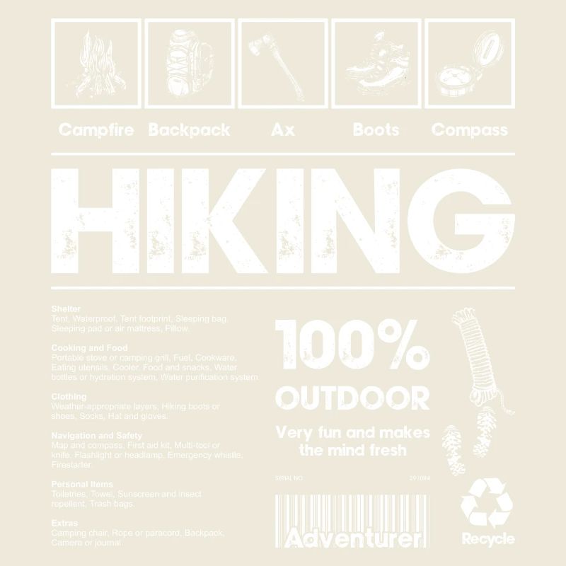 Wandern 100% Outdoor Mutig