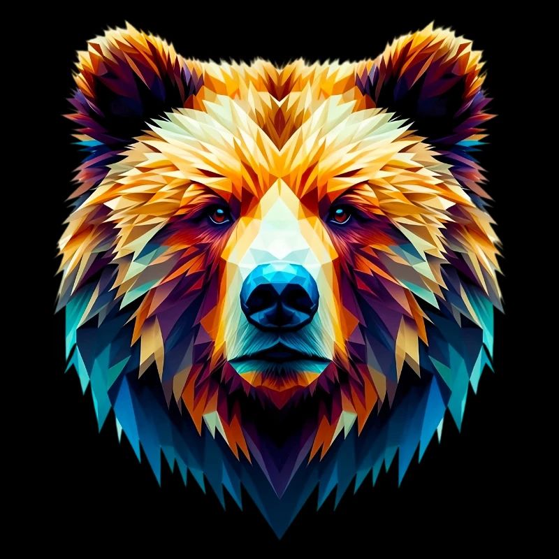 Polygonal Bear